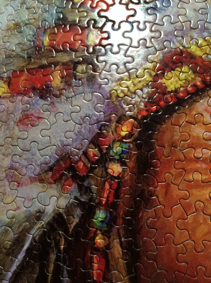 Puzzle, Indian Face