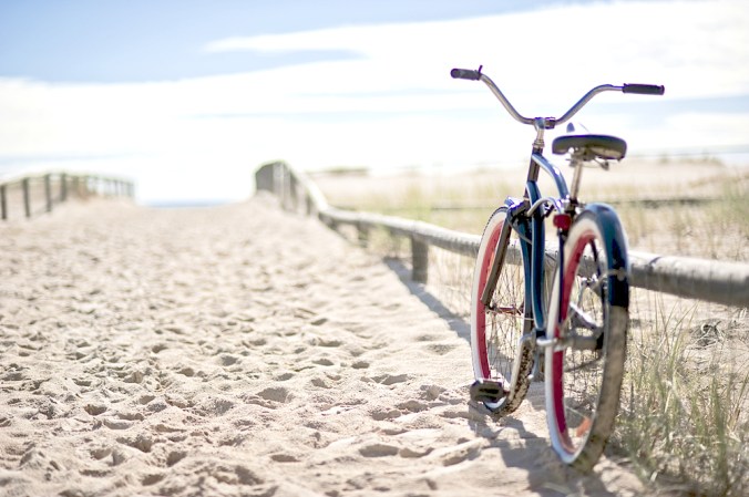 Bike at the beach