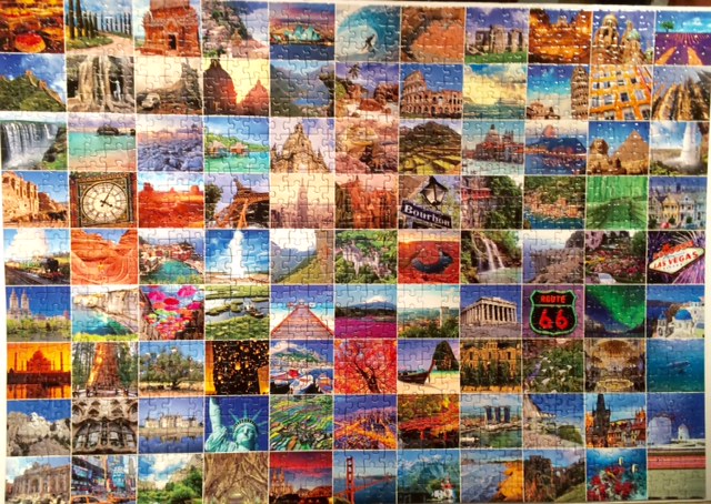 99 Places In The World To See, 1000 Piece Puzzle
