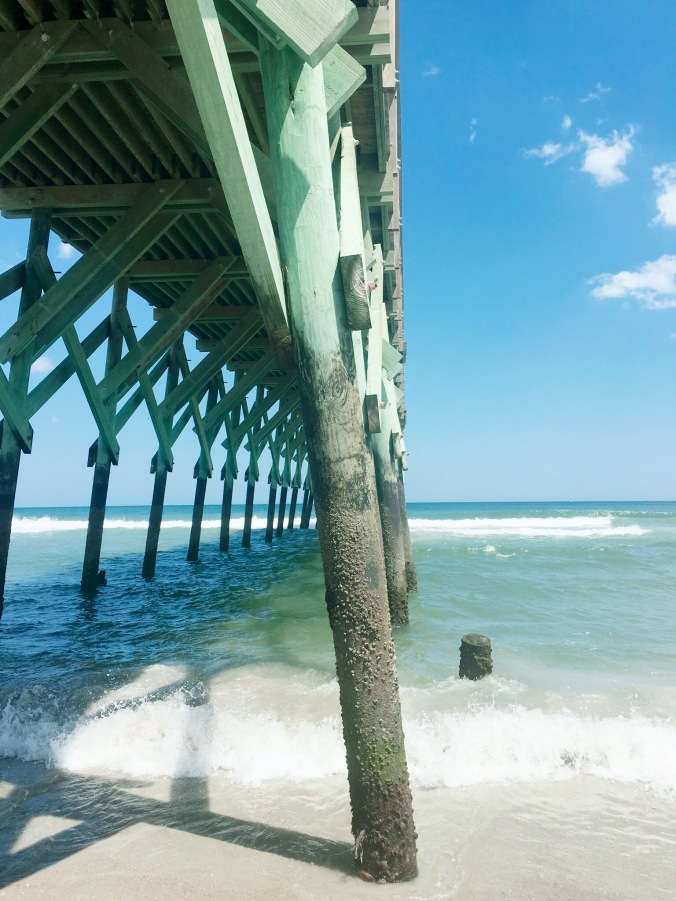 wrightsville beach side angle Crystal Pier